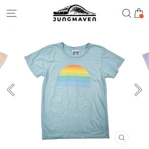 Jungmaven sunrise lorel tee small